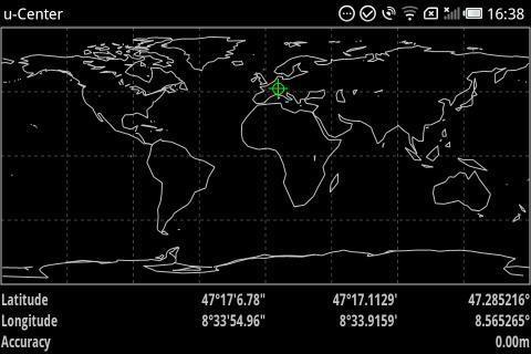 u-center GPS evaluation App截图2