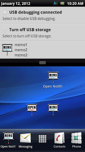 Open Notifications+MEMO截图2