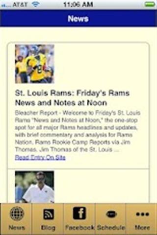 St Louis Rams News & Schedule截图3