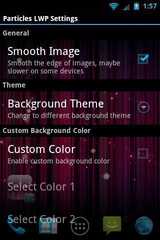 Particles Live Wallpaper截图5