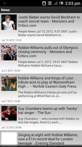 Robbie Williams截图2