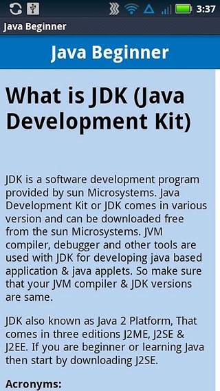 Java Beginner截图1