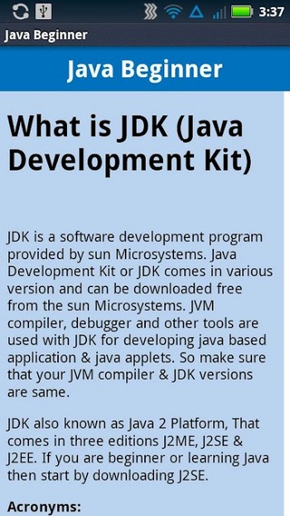Java Beginner截图2