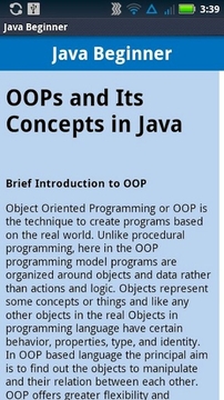 Java Beginner截图
