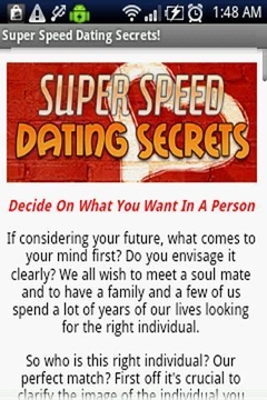 Dating Tips and Secrets截图