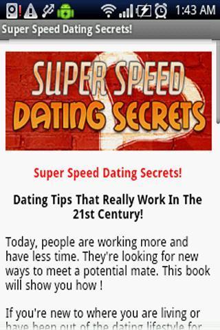 Dating Tips and Secrets截图4