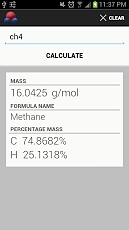 分子质量计算器截图3