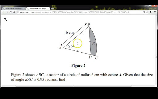 C1 C2 Maths EdExcel 2012 PastP截图2