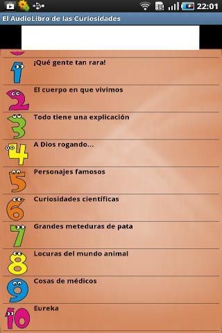 AudioLibro Curiosidades截图1