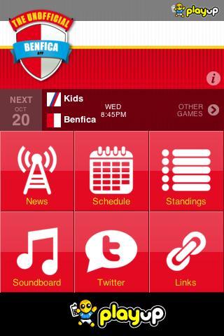 Benfica App截图1