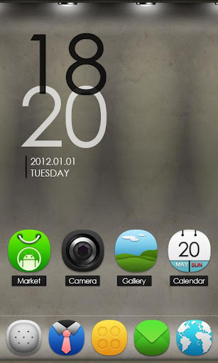 Purity GO launcherEX Theme截图1