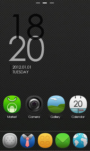 Purity GO launcherEX Theme截图3