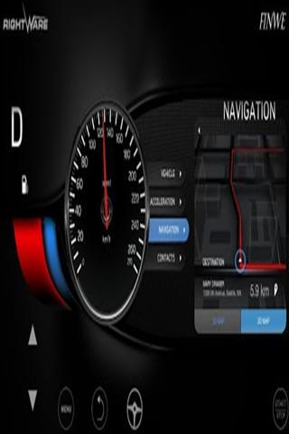 3D Car UI Demo截图3