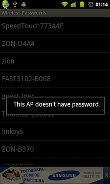 Wireless Passwords截图