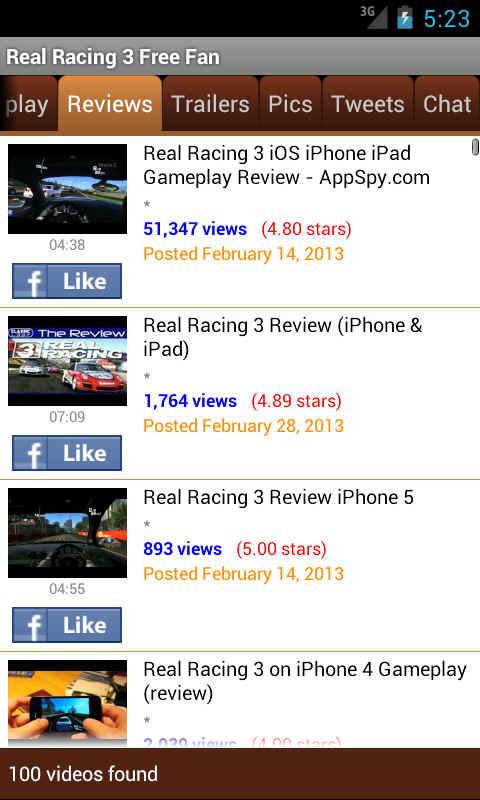 Real Racing 3 Free Fan截图1