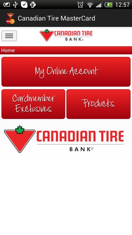 Canadian Tire MasterCard截图2