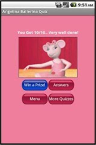 Angelina Ballerina Quiz截图2