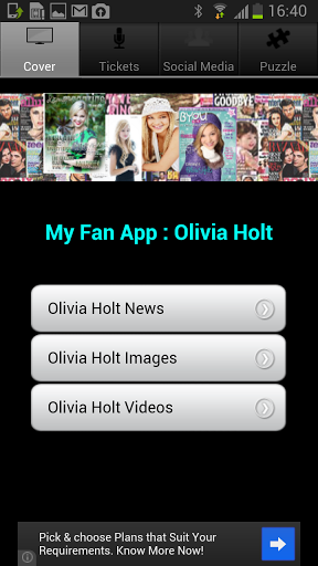 My Fan App : Olivia Holt截图1