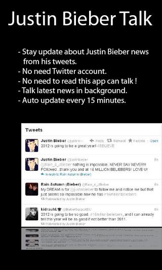 Justin Bieber Talk截图6