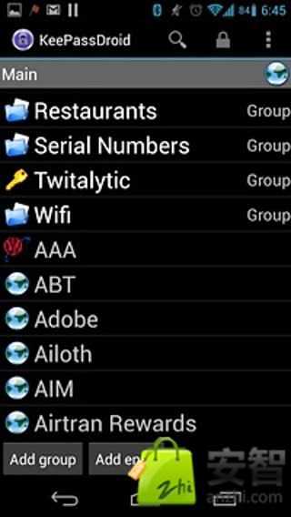 安卓密码管理专家截图2