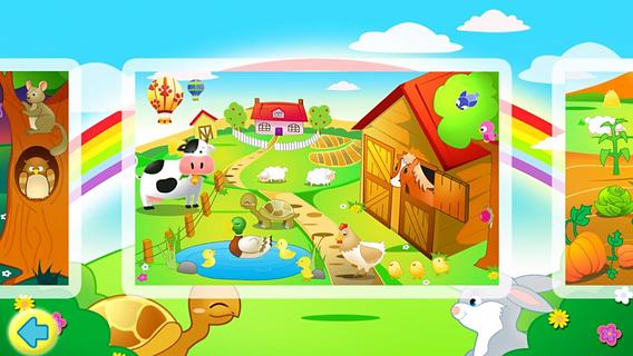 Kids Jigsaw Puzzles Farm Free截图1