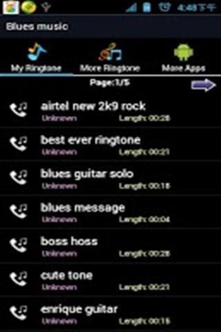 蓝调风格的铃声截图1