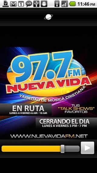 97.7 Nueva Vida截图1