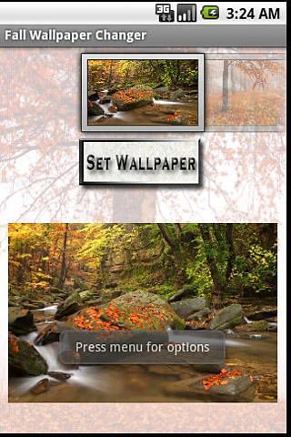 Fall Themed Wallpaper Changer截图1