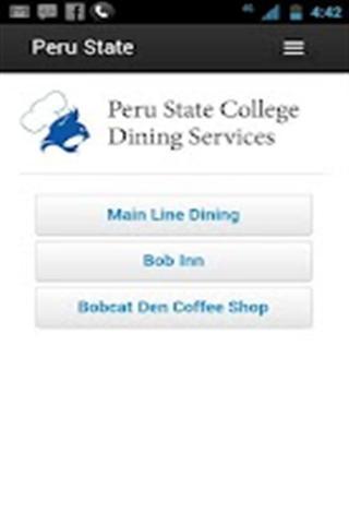 Peru State College Dining截图1