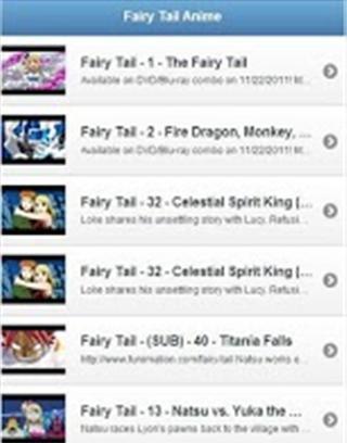 Fairy tail cartoon截图1