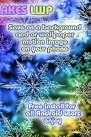 Colorful Winter Snowflakes LWP 3.0截图2