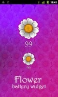 Flower Battery Widget 1.6.10截图1