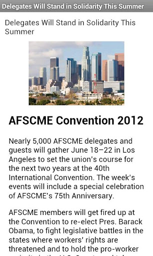 AFSCME 40th Convention截图4