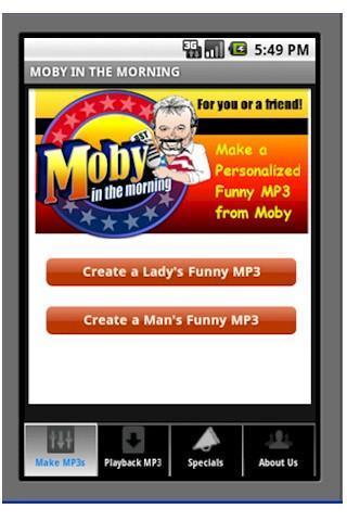 Moby In The Morning截图2