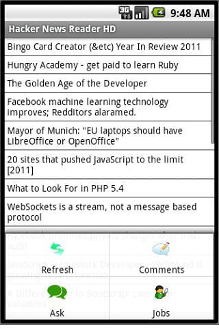 黑客新闻阅读器高清 Hacker News Reader HD截图4