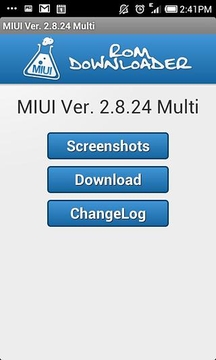 MIUI Rom Downloader截图