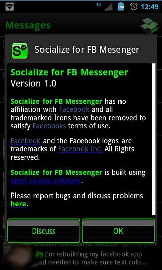 Green Socialize 4 FB Messenger截图5