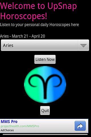 Daily Horoscope Reader截图2