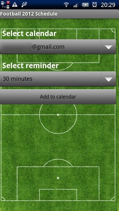 Football  Schedule2012截图2