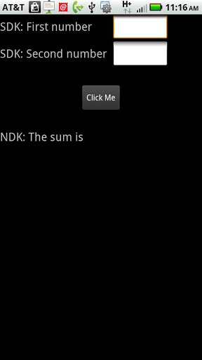 NDK Calculator Demo截图2
