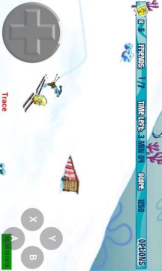 海绵宝宝滑雪截图3