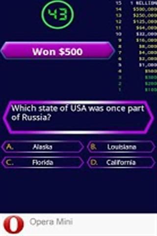 Millionaire GK Quiz截图2