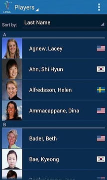 LPGA App截图