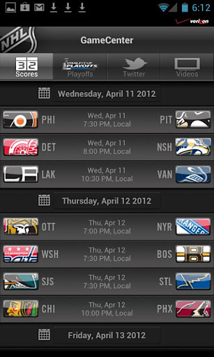 Verizon NHL GameCenter™截图5