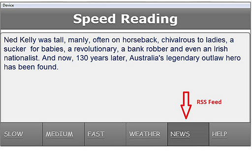 Speed Reading Application截图1