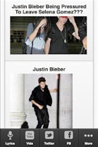 Justin Bieber Lyrics.截图7