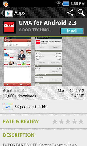 GMA for Android 2.2截图2