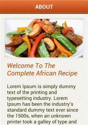 The Complete African Recipe截图1