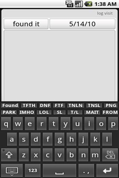 Geocaching Keyboard截图