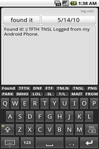 Geocaching Keyboard截图2